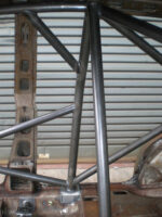 Custom Cages Lancia Delta Integrale Multipoint Roll Cage fitted view