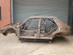 Custom Cages Lancia Delta Integrale Multipoint Roll Cage fitted view