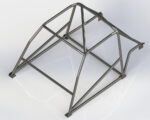 Custom Cages Lancia Fulvia Historic T45 Roll Cages fitted view