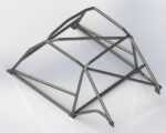 Custom Cages Lancia Fulvia Historic T45 Roll Cages fitted view