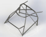 Custom Cages Lancia Stratos Historic T45 Roll Cages fitted view