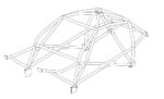Mazda Rx7 Cds Multipoint Roll Cage 2 fitted view