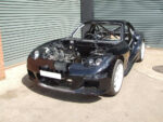 Mazda Rx7 T45 Multipoint Roll Cage 2 fitted view