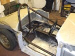 MG MGA Historic CDS Roll Cage Kit fitted view