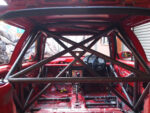Custom Cages Mitsubishi Colt Multipoint T45 Roll Cage fitted view