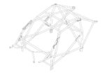 Custom Cages Mitsubishi Lancer Evo X International Multipoint T45 Roll Cage Kit