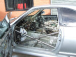 Nissan Skyline R33 Multipoint Roll Cage 2 fitted view