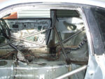 Nissan Skyline R33 Multipoint Roll Cage 2 fitted view