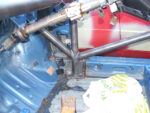 Nissan Sunny Multipoint Roll Cage 2 fitted view