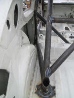 Custom Cages Peugeot 205 Multipoint Roll Cage fitted view