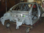 - Peugeot 207 Multipoint T45 Roll Cage fitted view