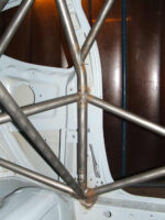 - Peugeot 207 Multipoint T45 Roll Cage fitted view