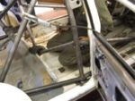 Peugeot 504 Multipoint CDS Roll Cage Kit fitted view