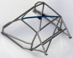 Porsche 911 Straight Door Bar Historic T45 Roll Cage Kit fitted view