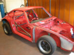 Porsche 911 Straight Door Bar Historic T45 Roll Cage Kit fitted view