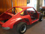 Porsche 911 Straight Door Bar Historic T45 Roll Cage Kit fitted view