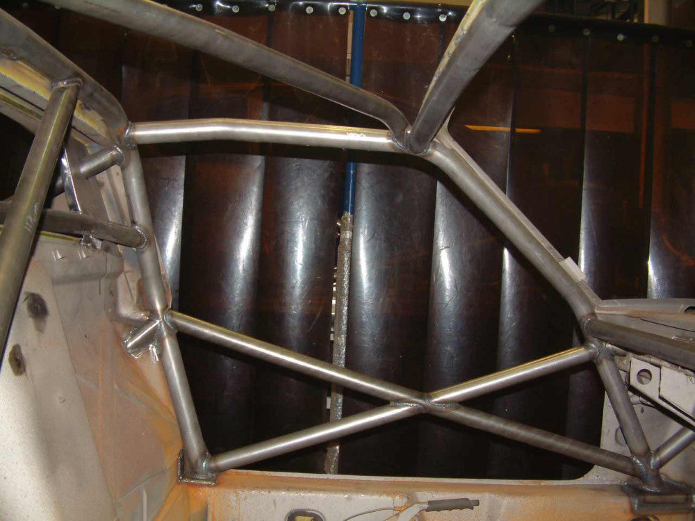 Porsche 914 Multipoint CDS Roll Cage Kit fitted view
