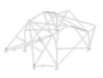 Custom Cages Renault Clio MK1 International Multipoint T45 Roll Cage Kit