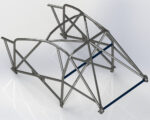 Custom Cages Renault Clio MK3 International Multipoint T45 Roll Cage Kit