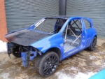Renault Twingo MK2 Multipoint T45 Roll Cage Kit fitted view