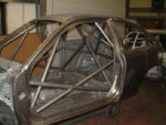 MG Zr Multipoint Roll Cage 2 fitted view