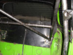 Saab 96 Historic T45 Roll Cage Kit fitted view