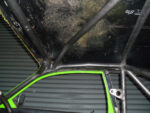 Saab 96 Historic T45 Roll Cage Kit fitted view