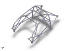 Custom Cages Seat Leon Cupra 05 Multipoint T45 fitted view