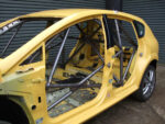Custom Cages Seat Leon Cupra 05 Multipoint T45 fitted view