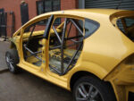 Custom Cages Seat Leon Cupra 05 Multipoint T45 fitted view