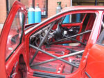 Custom Cages Seat Leon Cupra 05 Multipoint T45 fitted view