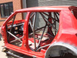 Skoda Fabia MK2 Multipoint T45 Roll Cage Kit fitted view