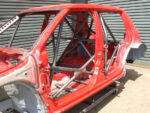 Skoda Fabia MK2 Multipoint T45 Roll Cage Kit fitted view