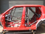 Skoda Fabia MK2 Multipoint T45 Roll Cage Kit fitted view