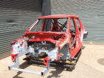 Skoda Fabia MK2 Multipoint T45 Roll Cage Kit fitted view