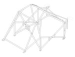 Custom Cages Suzuki Ignis International Multipoint T45 Roll Cage Kit