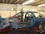 Suzuki Swift MK2 '95-'01 Multipoint CDS Roll Cage Kit fitted view