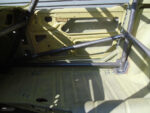 Triumph TR4 Historic T45 Roll Cage Kit fitted view