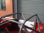 Triumph TR6 Historic T45 Roll Cage Kit fitted view