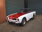 Triumph TR6 Historic T45 Roll Cage Kit fitted view