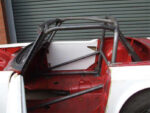 Triumph TR6 Historic T45 Roll Cage Kit fitted view