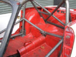 Triumph TR6 Historic T45 Roll Cage Kit fitted view