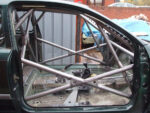 Vauxhall Astra T45 Multipoint Roll Cage 2 fitted view