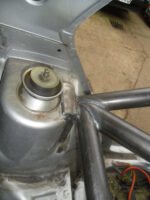 VW Golf Mk1 T45 Multipoint Roll Cage 2 fitted view