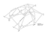 Custom Cages Volkswagen Golf MK7 International Multipoint T45 Roll Cage Kit