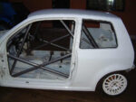 VW Lupo T45 Multipoint Roll Cage fitted view