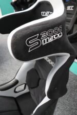 Mirco S3000 Velour Black And Grey Edition Bucket Seat