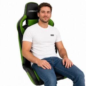 Corbeau Sportline RRS Leather Elite Reclining Sport Seat image 2