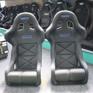 2 Mirco RTX-7 Limited Edition blue stitch FIA motorsport seats - GSM Performance