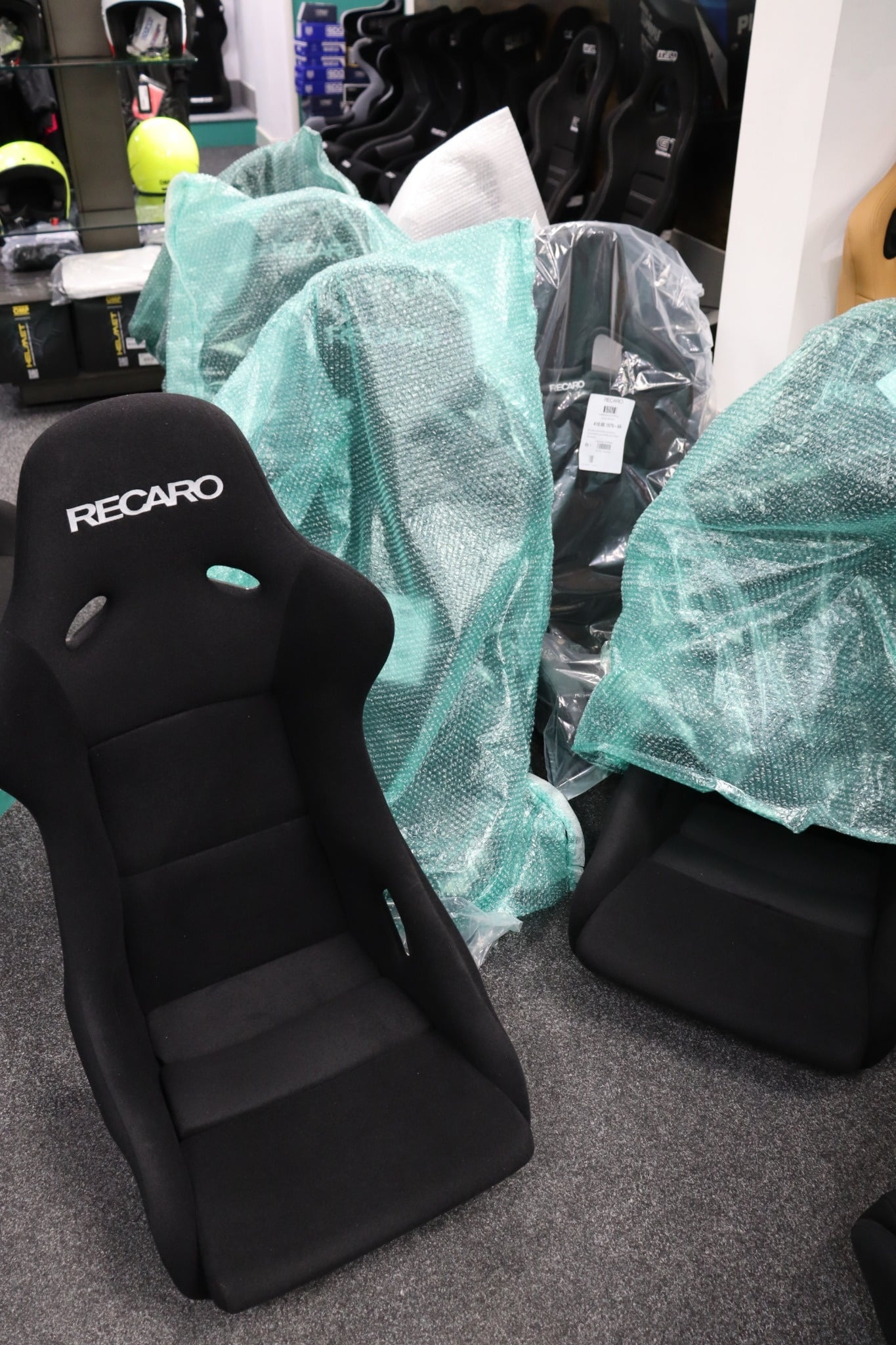 A velour Pole Position coming out of its wrap at GSM Performance